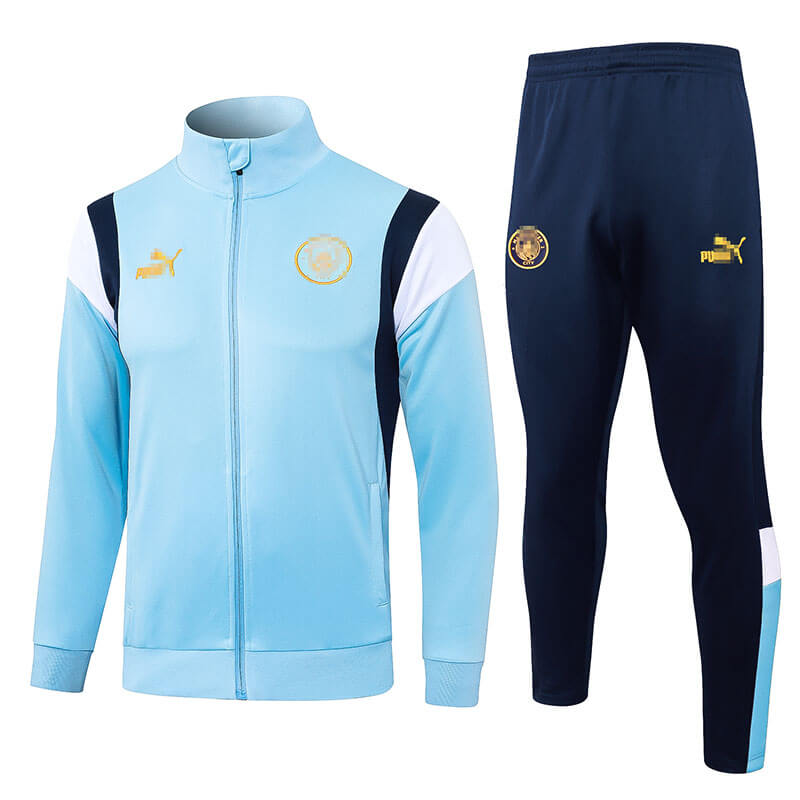 Chandal de Manchester City 2023/2024 Azul Marca Oro